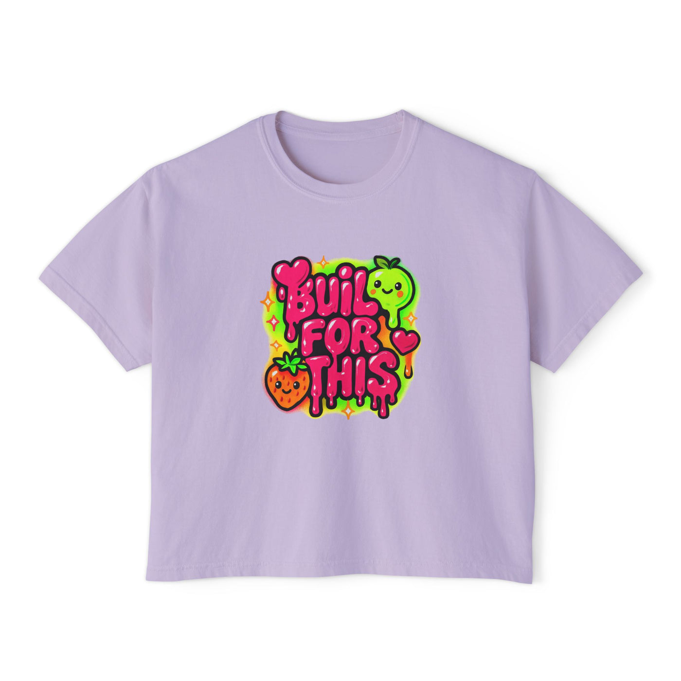 Built for This-Motivational Women's Boxy Tee