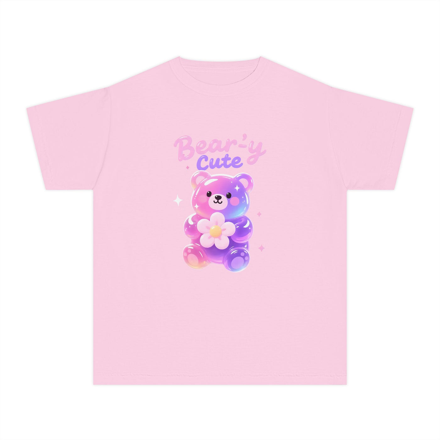 Bear-y Cute| Pastel Gummy Bear Youth  Midweight Tee