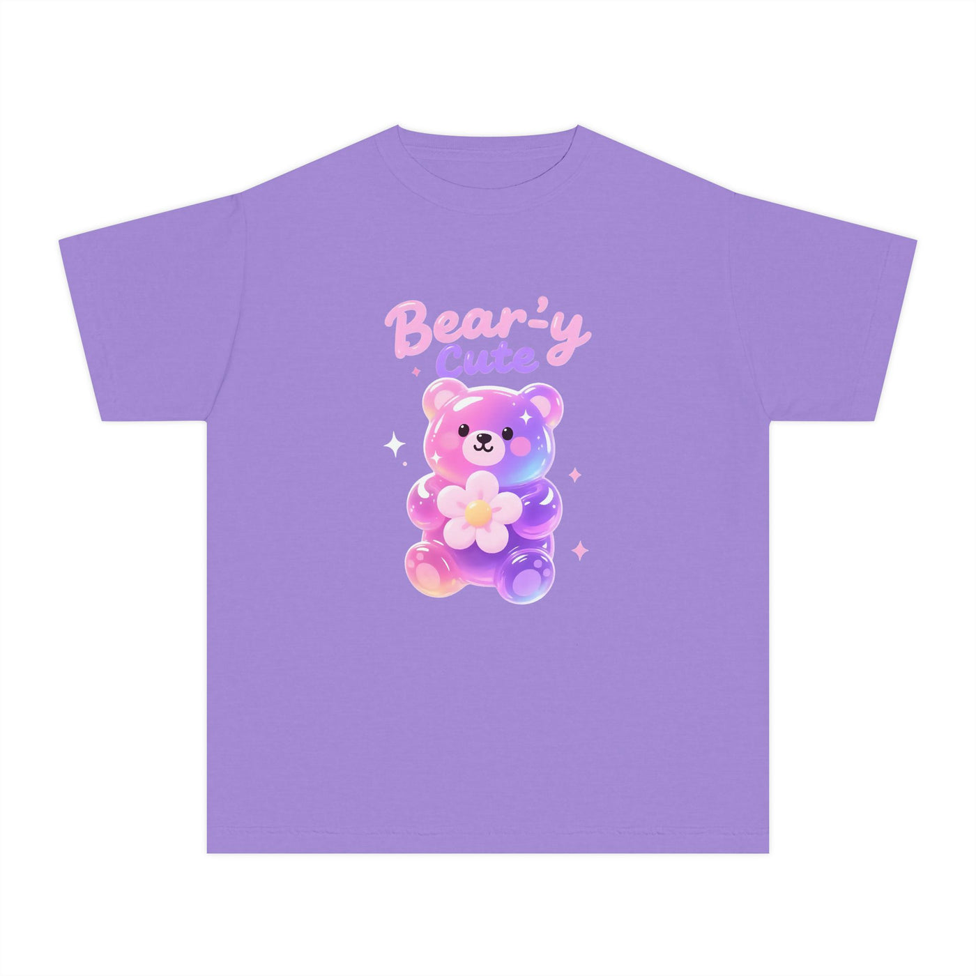 Bear-y Cute| Pastel Gummy Bear Youth  Midweight Tee