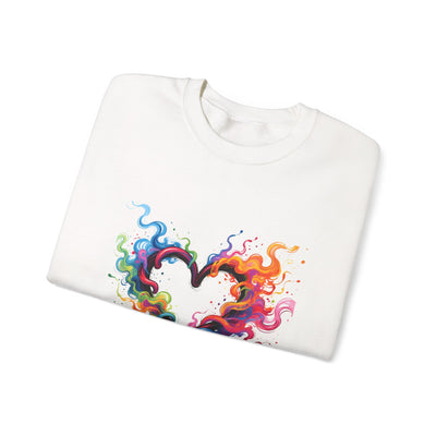 Powered by Heart Crewneck Sweatshirt