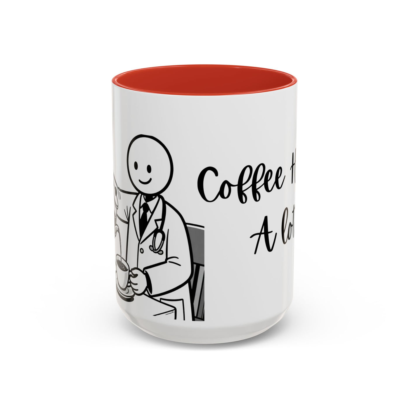 Coffee Helps A lot!- Humor Mug