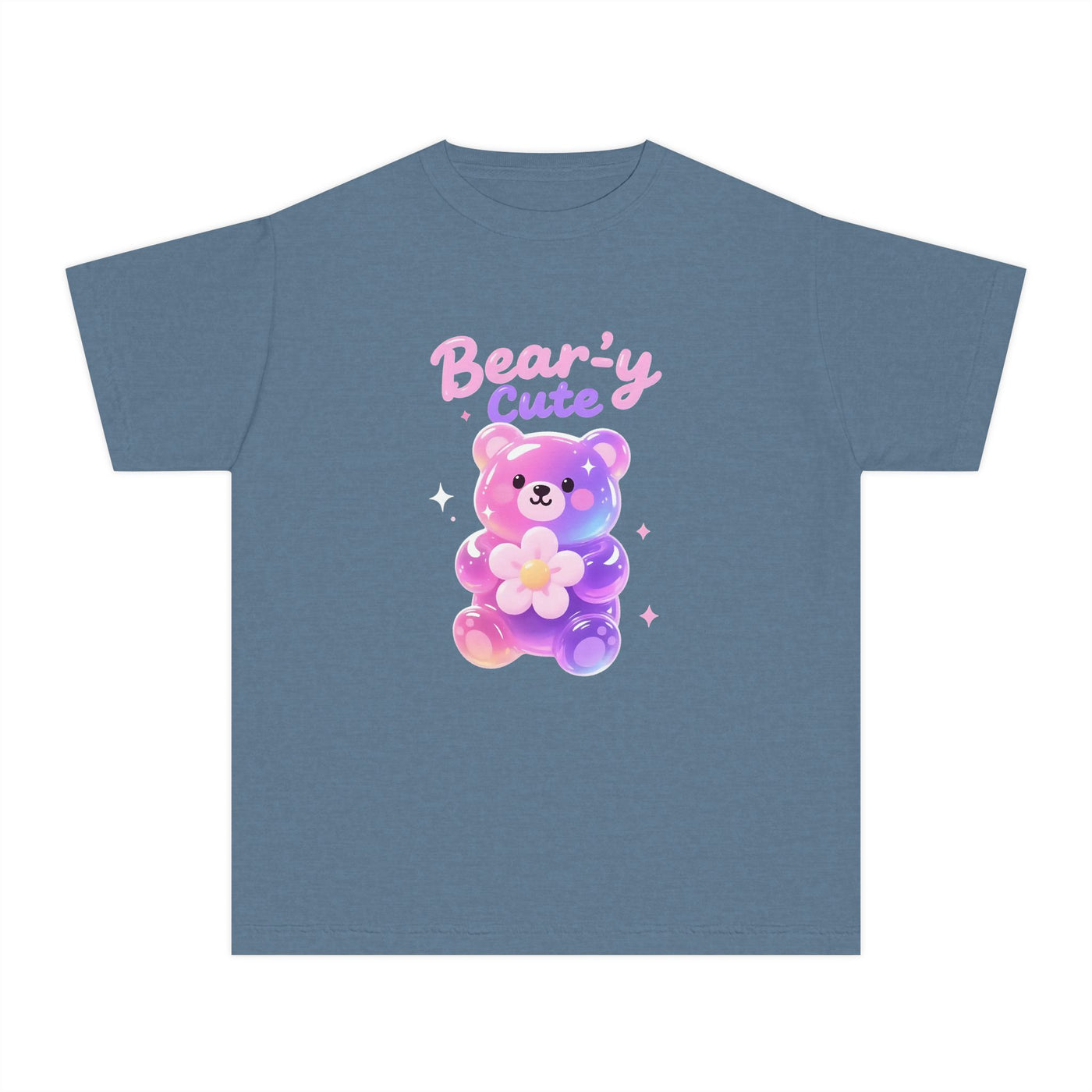 Bear-y Cute| Pastel Gummy Bear Youth  Midweight Tee