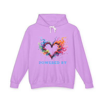 Powered by Heart Lightweight Hooded Sweatshirt