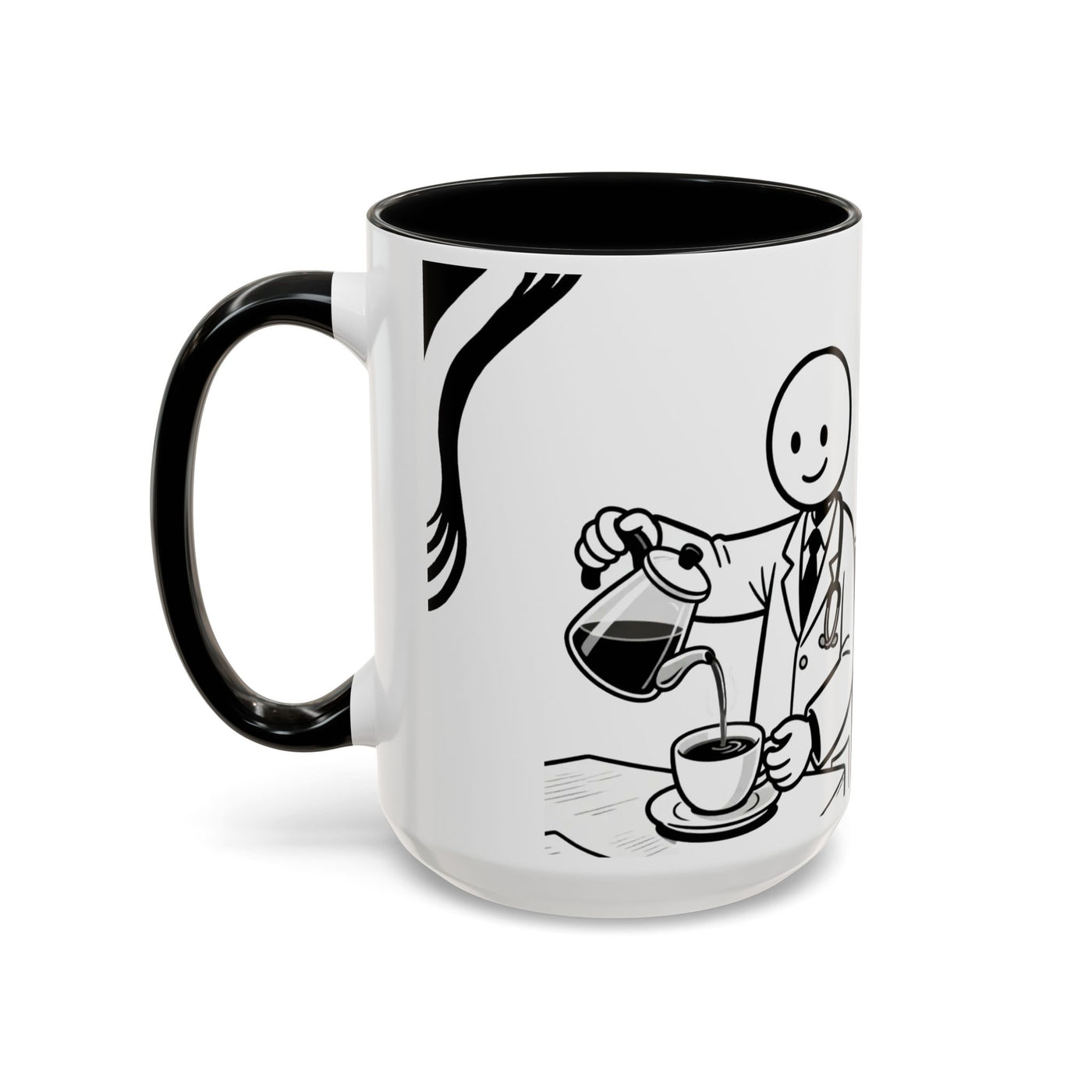 Coffee Helps A lot!- Humor Mug