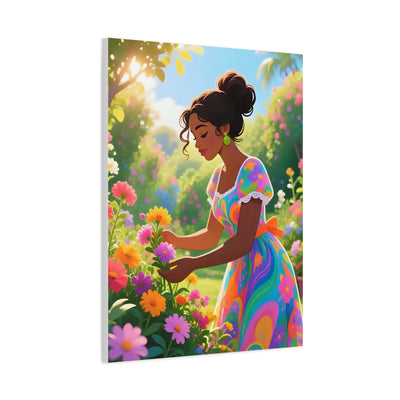 Bloom where you are planted Matte Canvas