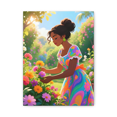 Bloom where you are planted Matte Canvas