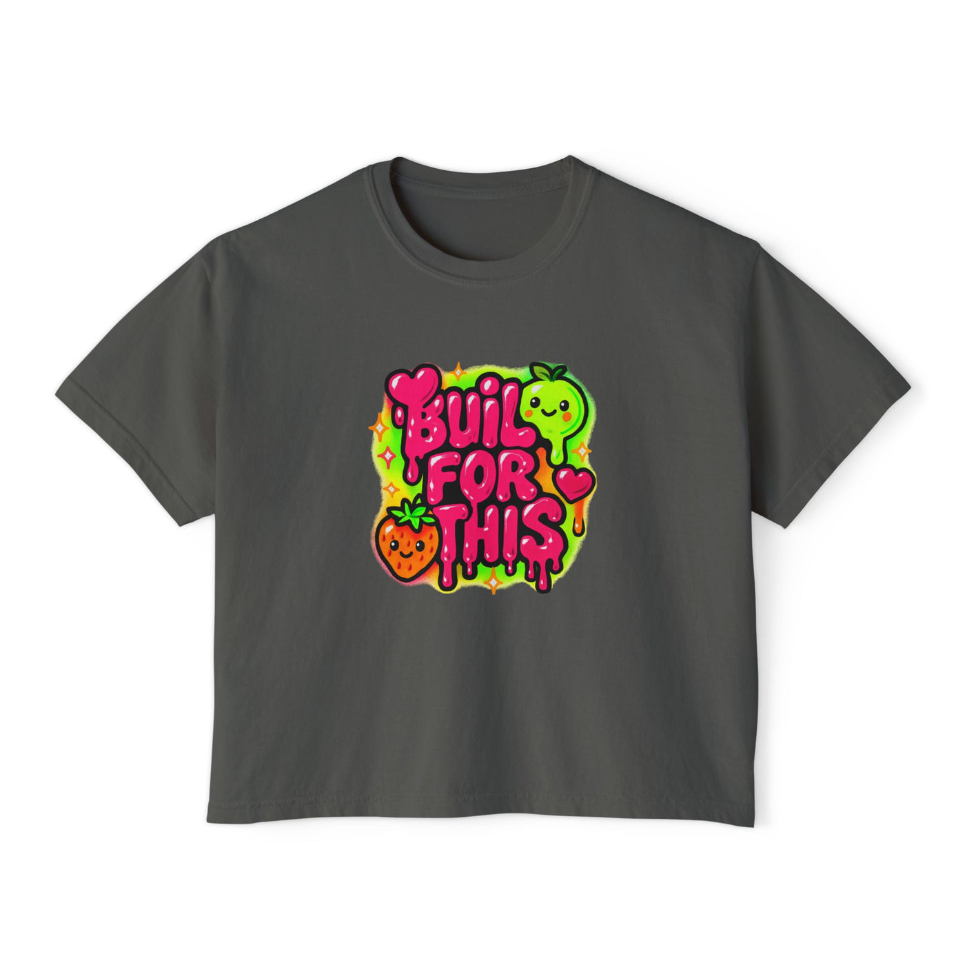 Built for This-Motivational Women's Boxy Tee