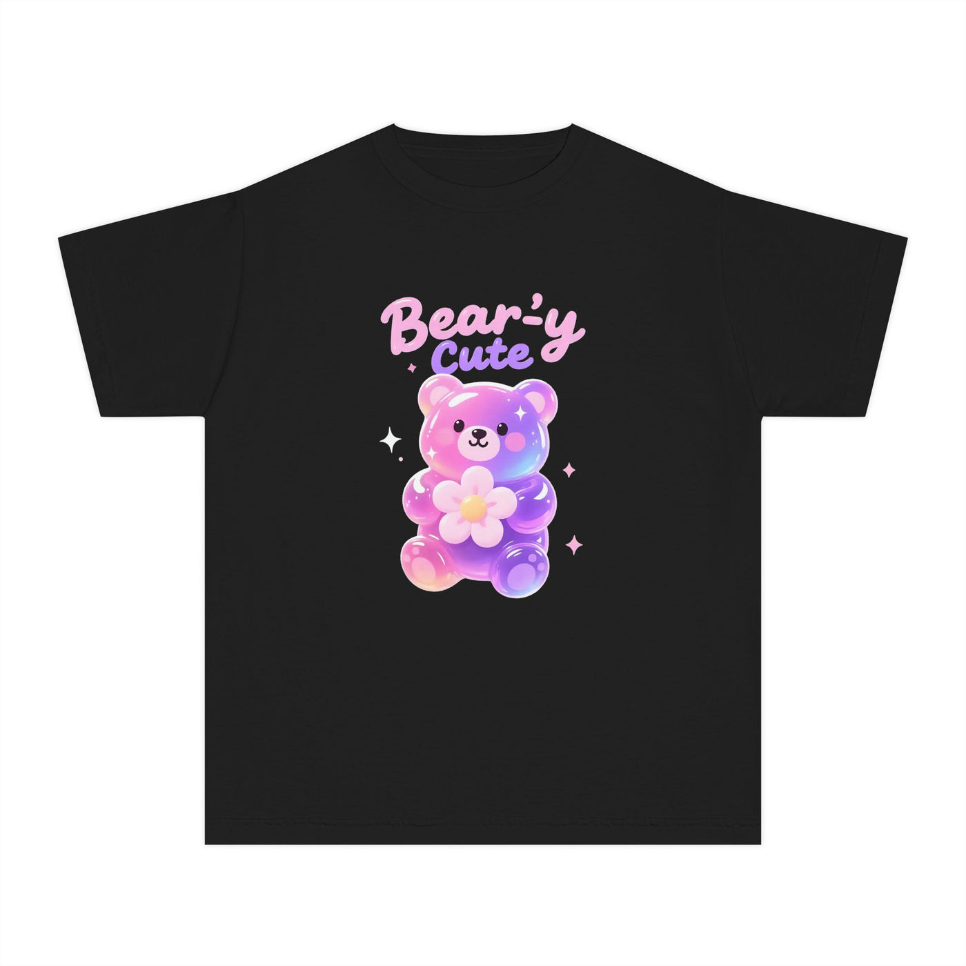Bear-y Cute| Pastel Gummy Bear Youth  Midweight Tee
