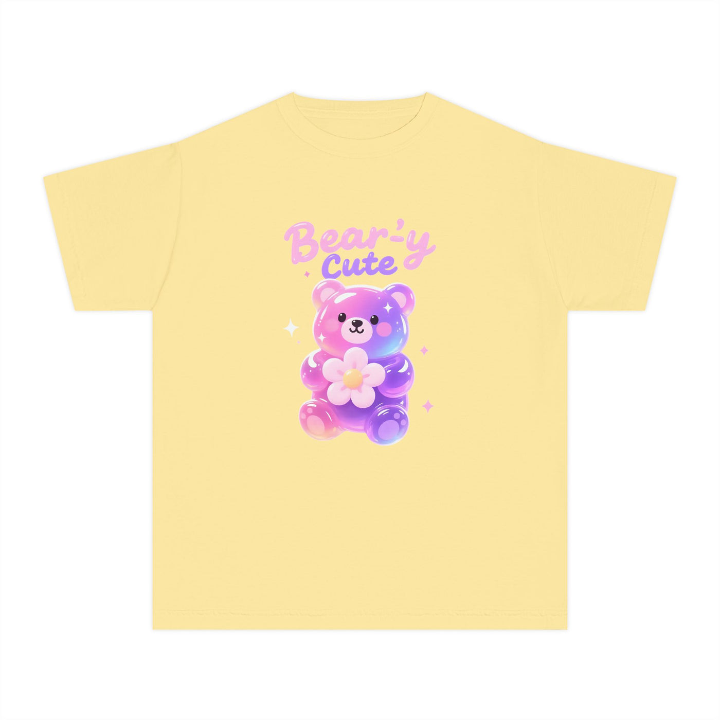 Bear-y Cute| Pastel Gummy Bear Youth  Midweight Tee