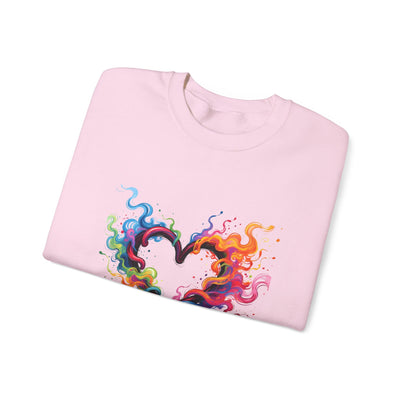 Powered by Heart Crewneck Sweatshirt