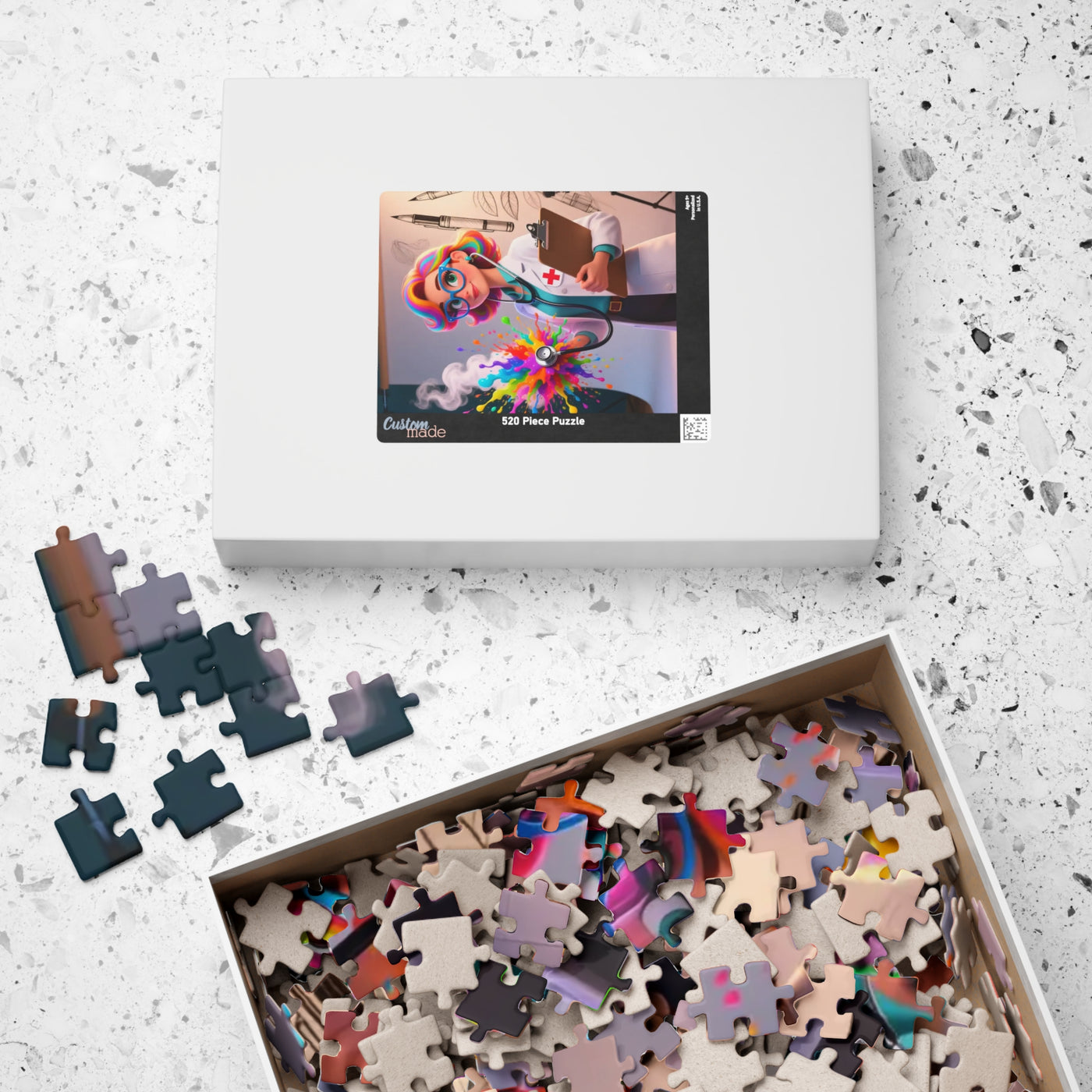 The Creative Doctor's Palette Puzzle