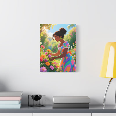 Bloom where you are planted Matte Canvas