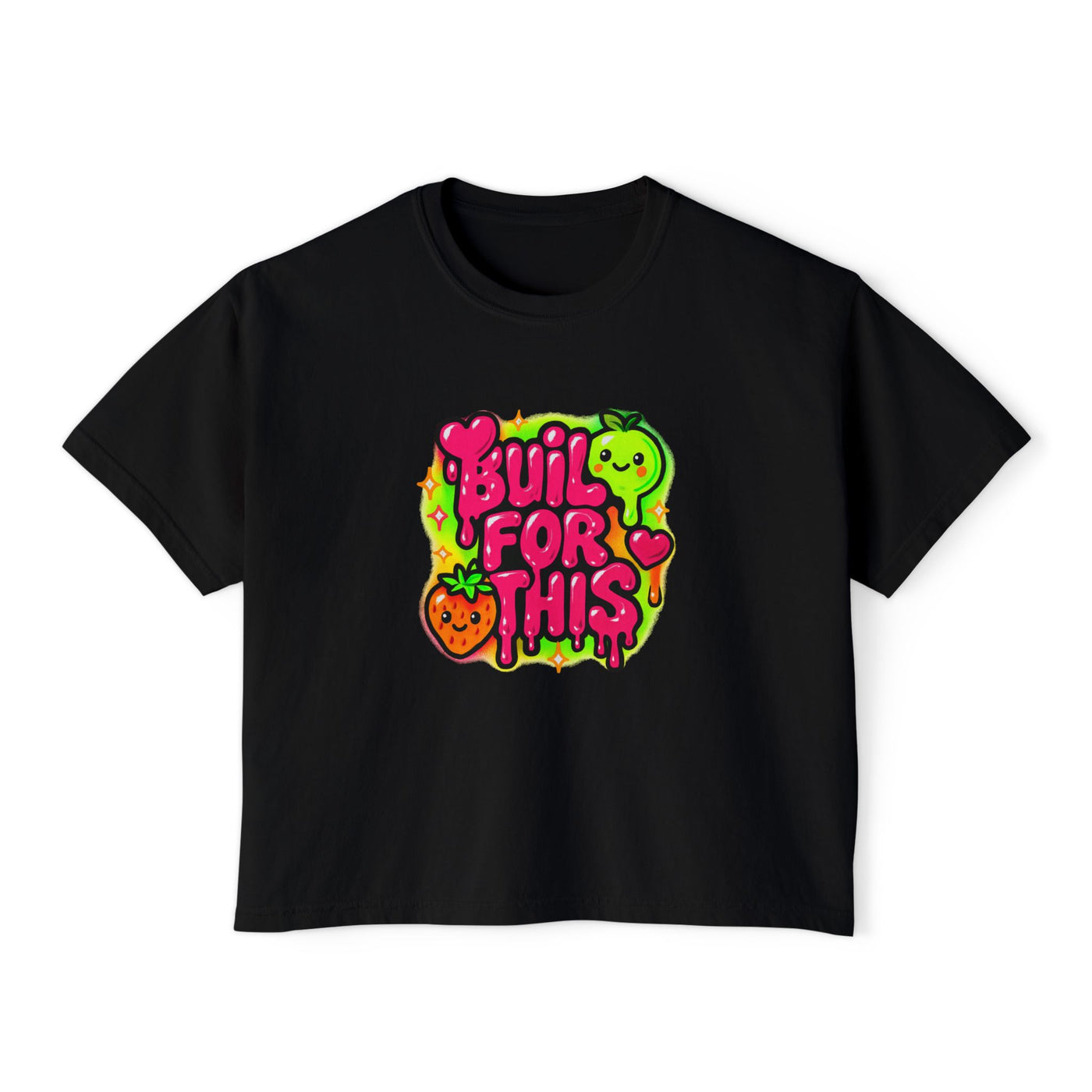 Built for This-Motivational Women's Boxy Tee