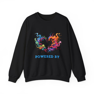 Powered by Heart Crewneck Sweatshirt