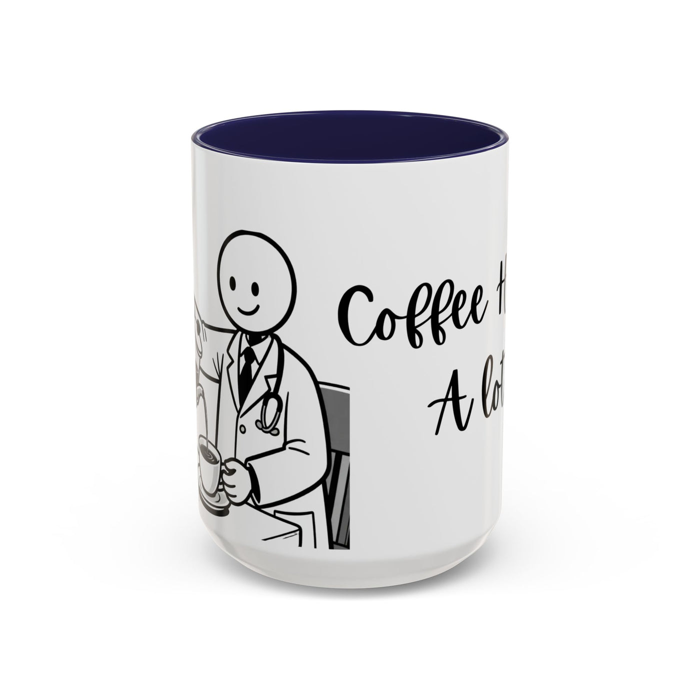 Coffee Helps A lot!- Humor Mug