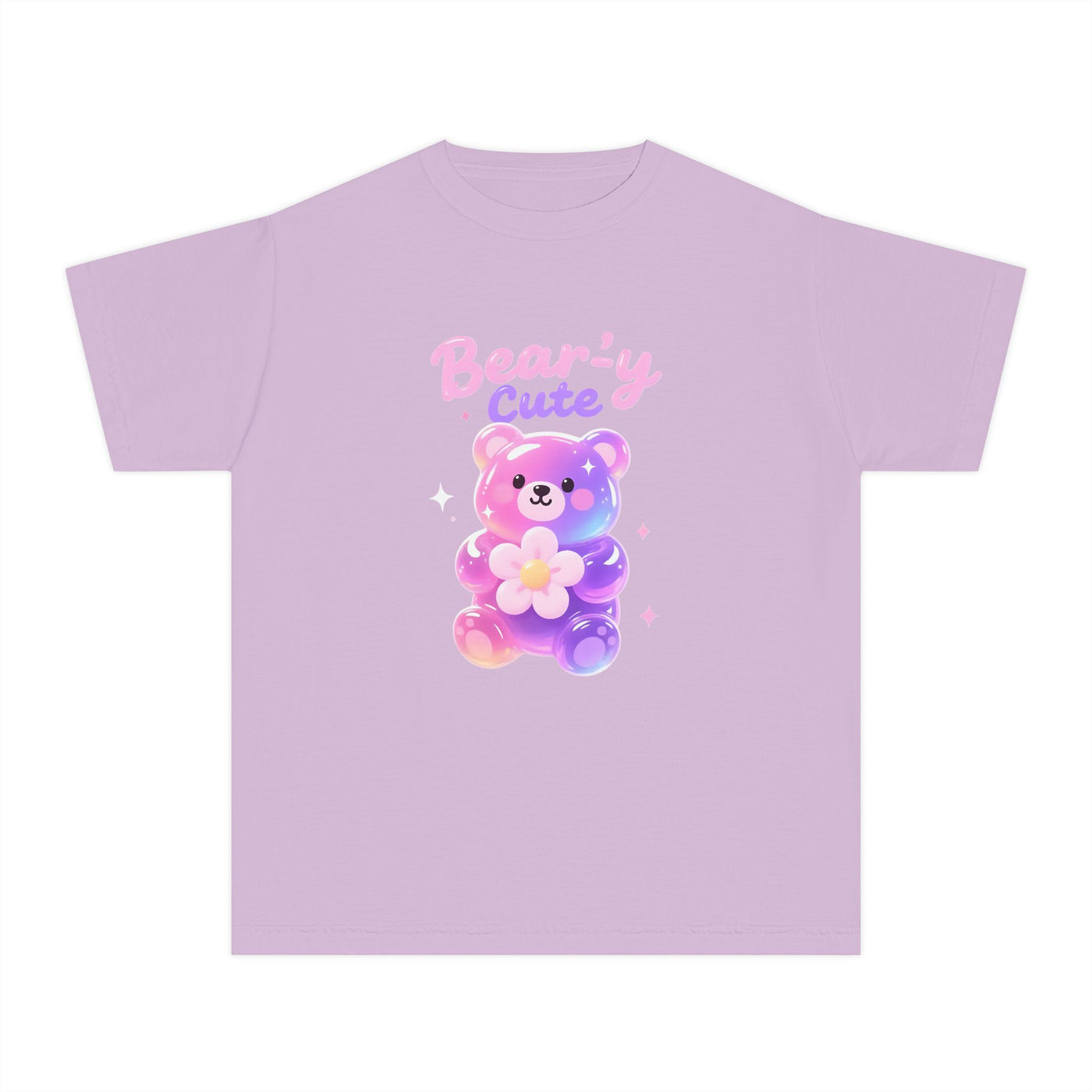 Bear-y Cute| Pastel Gummy Bear Youth  Midweight Tee