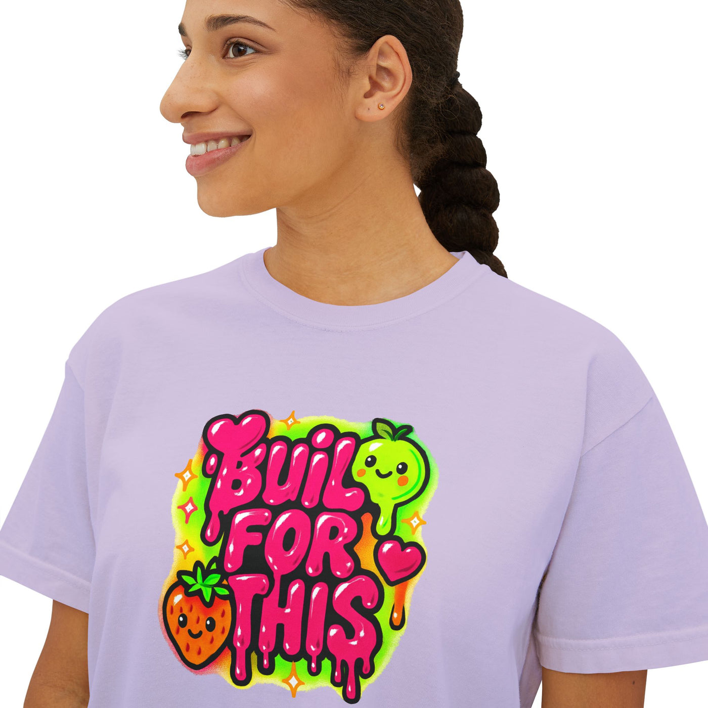 Built for This-Motivational Women's Boxy Tee