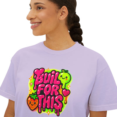 Built for This-Motivational Women's Boxy Tee