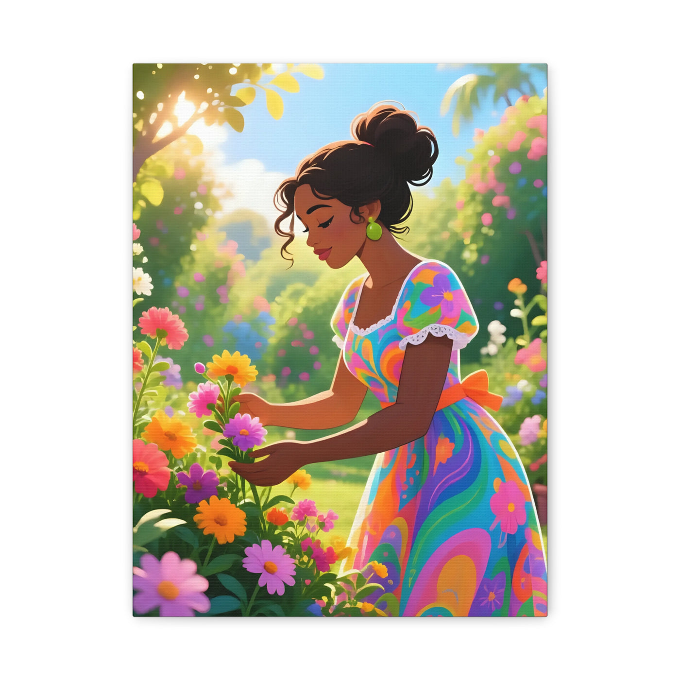 Bloom where you are planted Matte Canvas