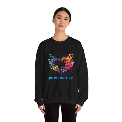 Powered by Heart Crewneck Sweatshirt