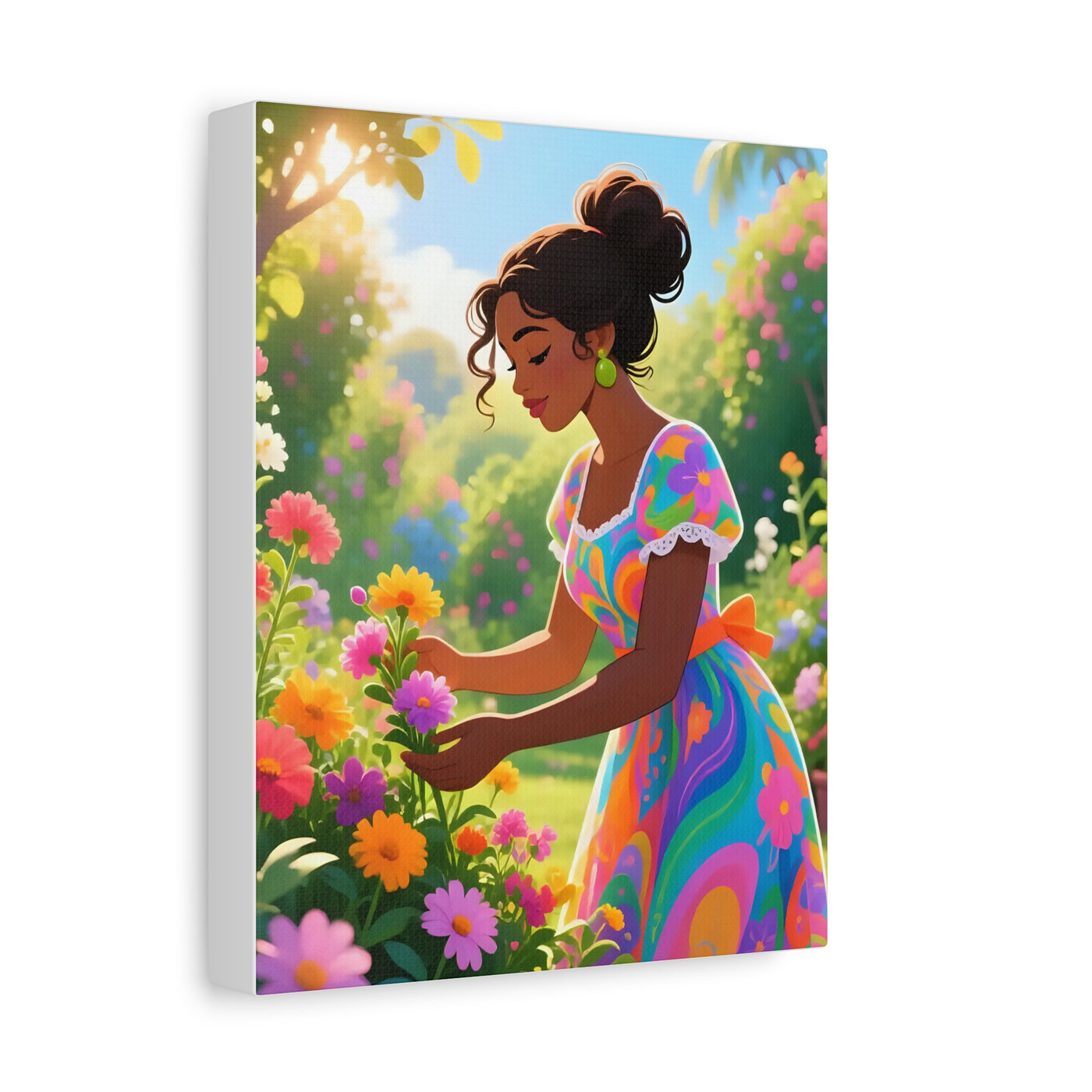 Bloom where you are planted Matte Canvas