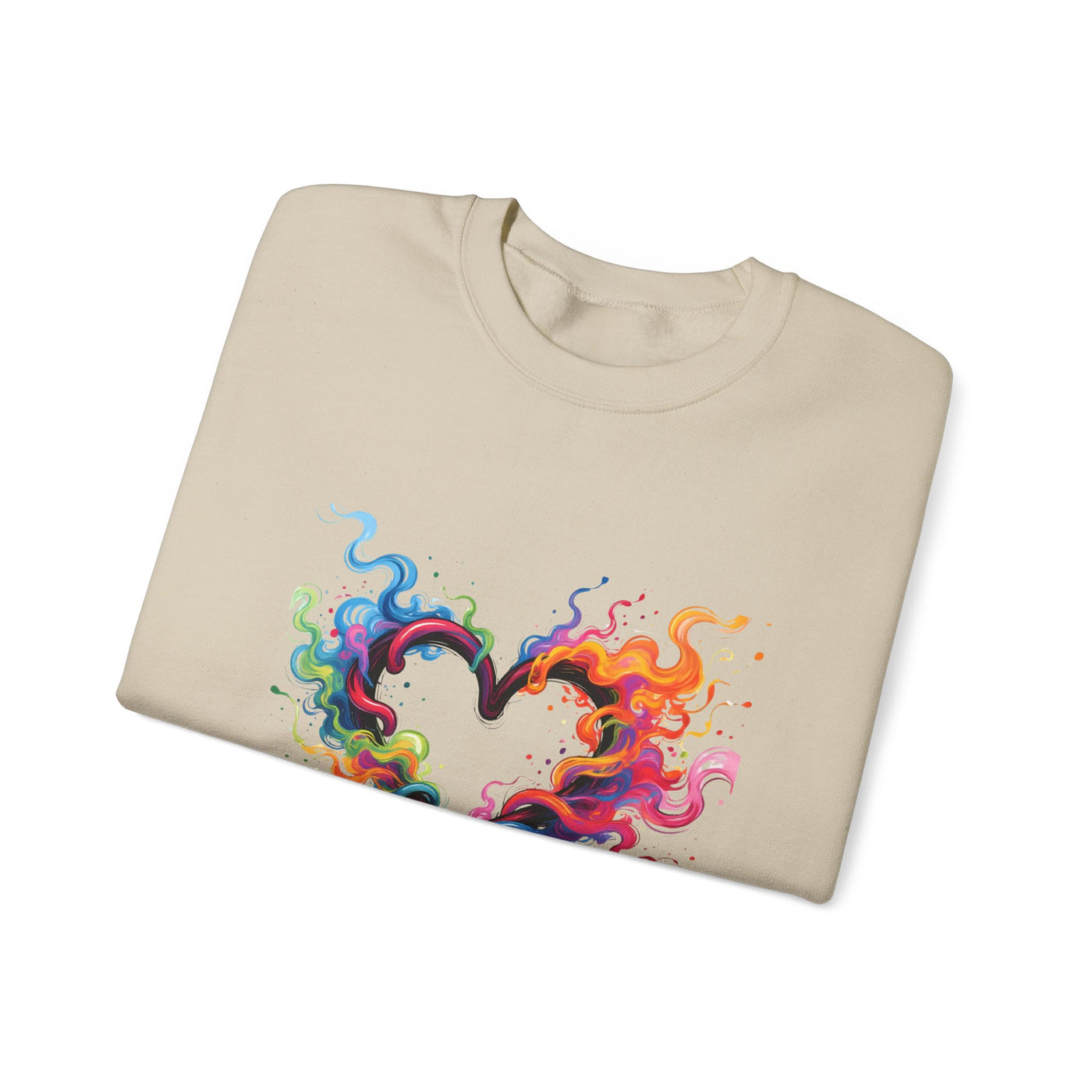 Powered by Heart Crewneck Sweatshirt