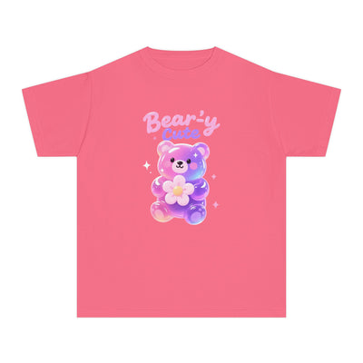Bear-y Cute| Pastel Gummy Bear Youth  Midweight Tee