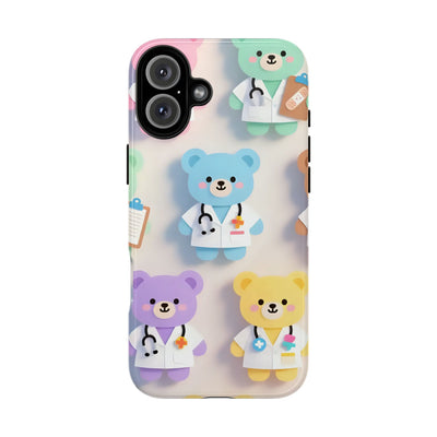 Doctor Teddy-Tough Phone case