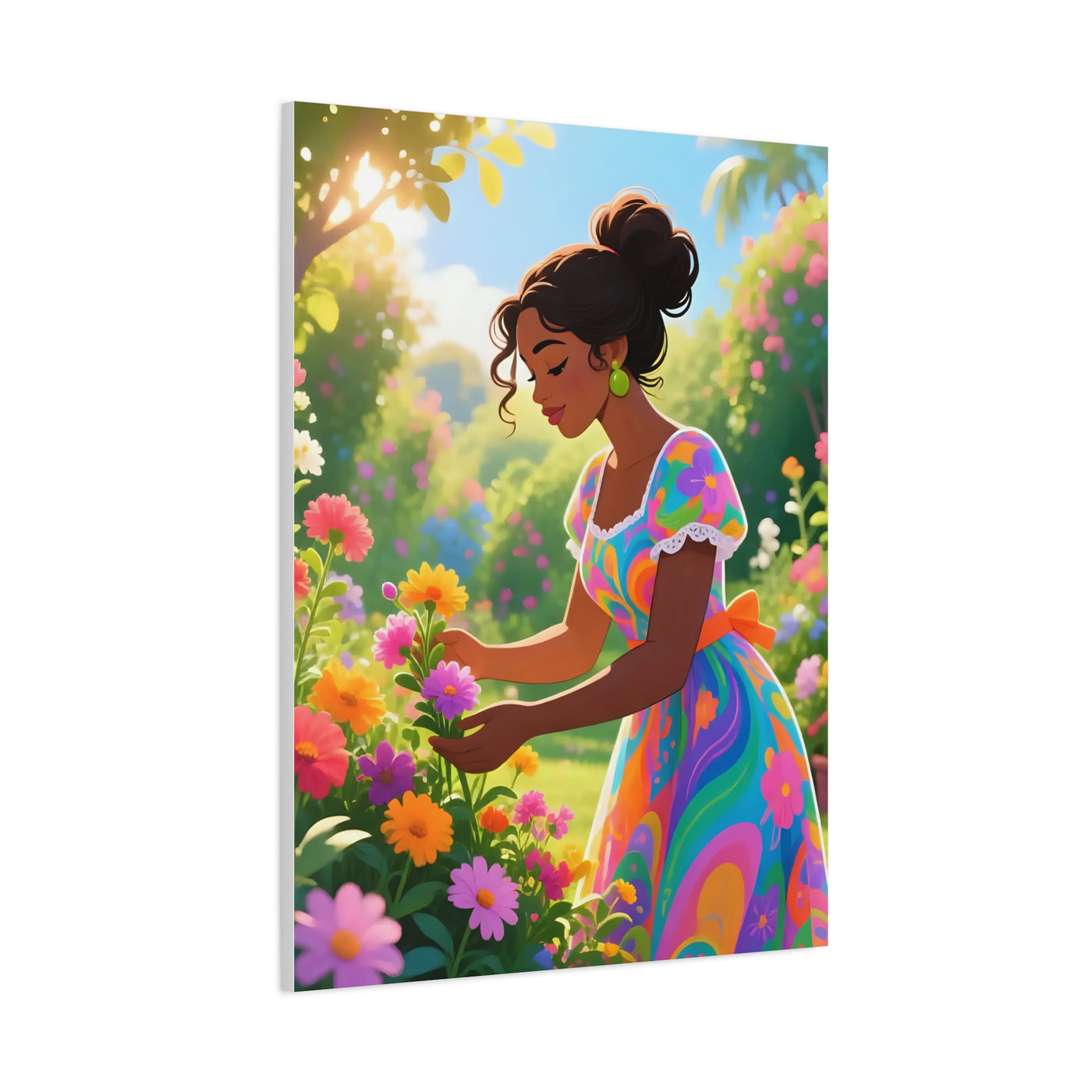 Bloom where you are planted Matte Canvas