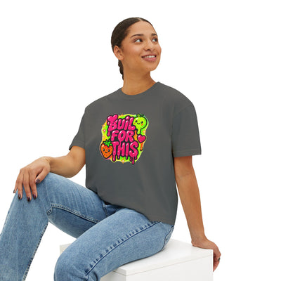 Built for This-Motivational Women's Boxy Tee